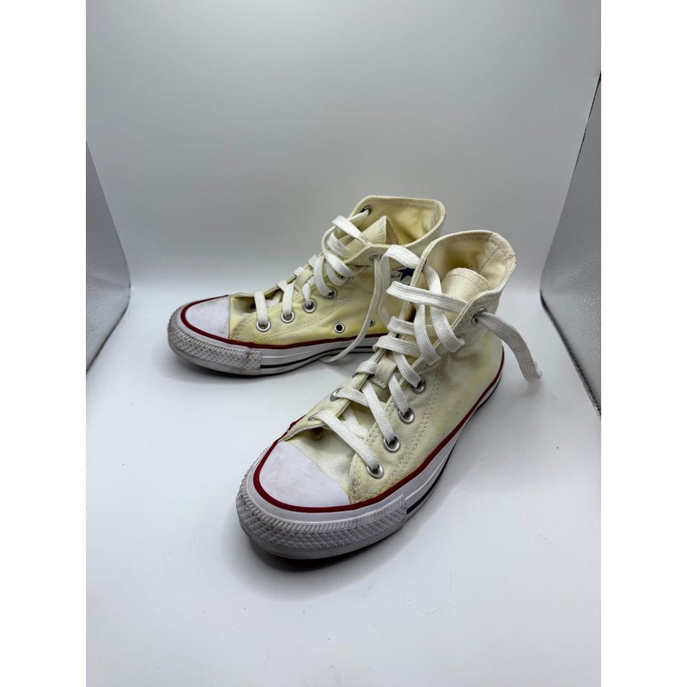 Converse Chuck Taylor All Star Hi M7650 Womens 5 Sneaker Optical White Canvas